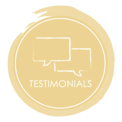 Testimonials Circle Yellow